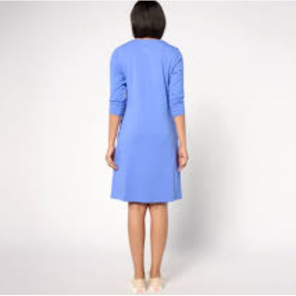 Lace-Up Midi Dress - Picture 2 of 6